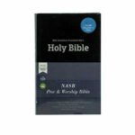 NIV Comfort Print Pew and Worship Bible featuring easy-to-read Bible text and durable design for worship and everyday use.