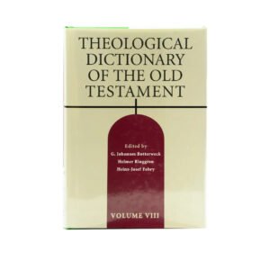 Theological Dictionary of the Old Testament, Volume 8