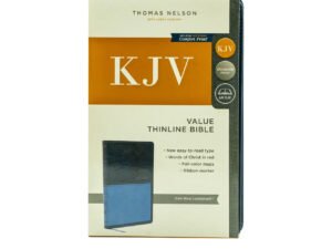 KJV Holy Bible: Value Thinline, Blue Leathersoft, Red Letter, Comfort Print: King James Version: Holy Bible, King James Version