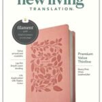 NLT Premium Value Thinline Bible: Dusty Pink Vines Leather-Like Cover (ISBN: 978196484789)