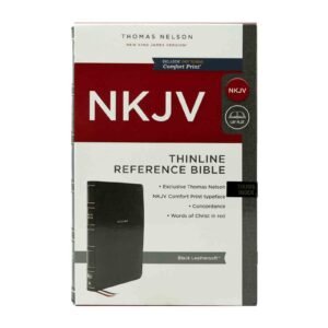 NKJV Thinline Reference Bible, Thumb Indexed