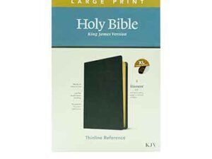 KJV Large Print Thinline Reference Bible: Filament Enabled