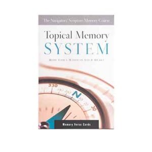 Christian Bible study aids and devotionals for topical memory system training