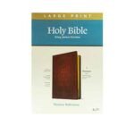 KJV Large Print Thinline Reference Bible: Filament Enabled