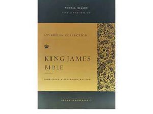 KJV Wide-Margin Reference Bible: Sovereign Collection
