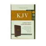 King James Version Large Print Thinline Bible with Red Letter Comfort Print
