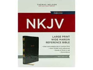 NKJV Wide Margin Large Print Reference Bible