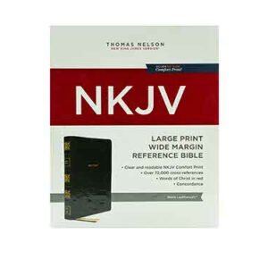 NKJV Wide Margin Large Print Reference Bible