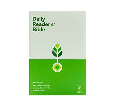 NLT Daily Reader’s Bible Softcover Red Letter Edition