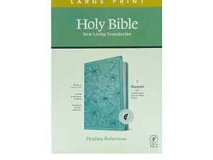 NLT Large Print Thinline Reference Bible with Filament Enabled Technology