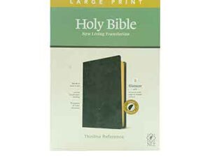 NLT Large Print Thinline Reference Holy Bible