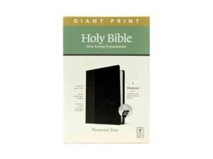 NLT Personal Size Giant Print Bible, Filament Edition