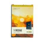 The Message Deluxe Gift Bible, Large Print (Leather-Look, Midnight Journey): The Bible in Contemporary Language