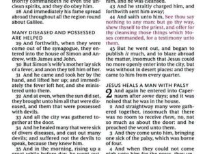 KJV Woman’s Study Bible, Black Genuine Leather Edition (ISBN: 9781400332571)