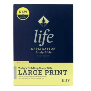 KJV Life Application Study Bible Large Print