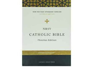 Catholic Thinline Bible, NRSV Catholic Bible translation, compact and portable