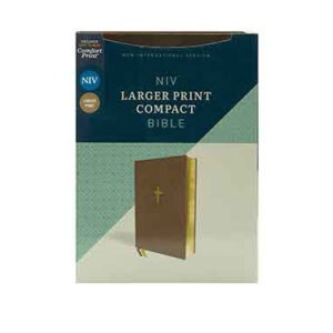 NIV Larger Print Compact Bible