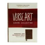 NKJV Personal Size Reference Bible with Verse Art Cover Collection, a compact Bible for easy reading and reference.