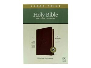 NLT Holy Bible Large Print Thinline Reference