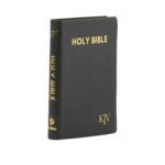 KJV Compact Indexed Black Vinyl Edition Bible