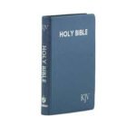 KJV Compact Pearl vinyl Indexed Blue