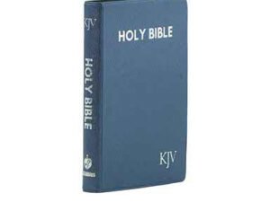 KJV Compact Pearl vinyl Indexed Blue