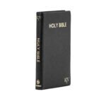 KJV Medium Black Vinyl Bible, a classic translation in a sleek black vinyl cover.