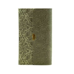 Compact KJV Bible in olive with Dicarta's trimline design