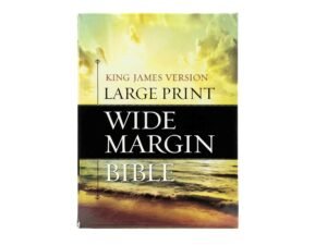KJV The Holy Bible Large Print Wide Margin