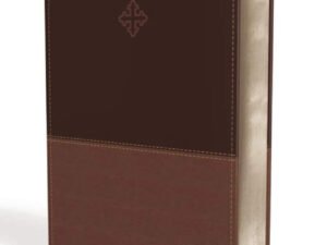 Leathersoft Hardcover Brown Imitation Leather Amplified Study Bible