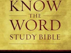 KJV, Know The Word Study Bible, Paperback, Red Letter Edition: Gain a greater understanding of the Bible book by book, verse by verse, or topic by topic Paperback – Import,