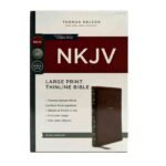 NKJV Large Print Thinline Bible Comfort Print