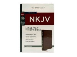 NKJV Large Print Thinline Bible Comfort Print