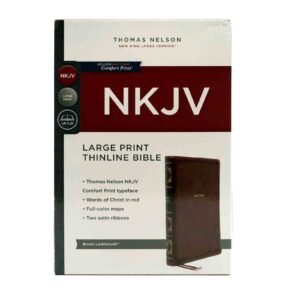 NKJV Large Print Thinline Bible Comfort Print