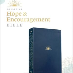NLT DaySpring Hope and Encouragement Bible, a faith-based devotional study guide for spiritual growth and inspiration.