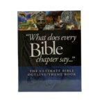 What Does Every Bible Chapter Say