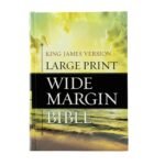 KJV Large Print Wide Margin Bible