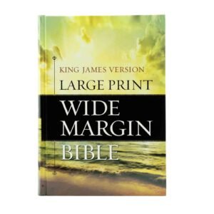 KJV Large Print Wide Margin Bible