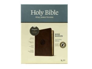 Personalize your Bible study experience with the KJV Wide Margin Journaling Bible