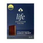 KJV Life Application Study Bible Large Print third edition