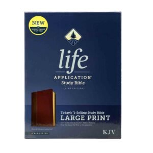 KJV Life Application Study Bible Large Print third edition