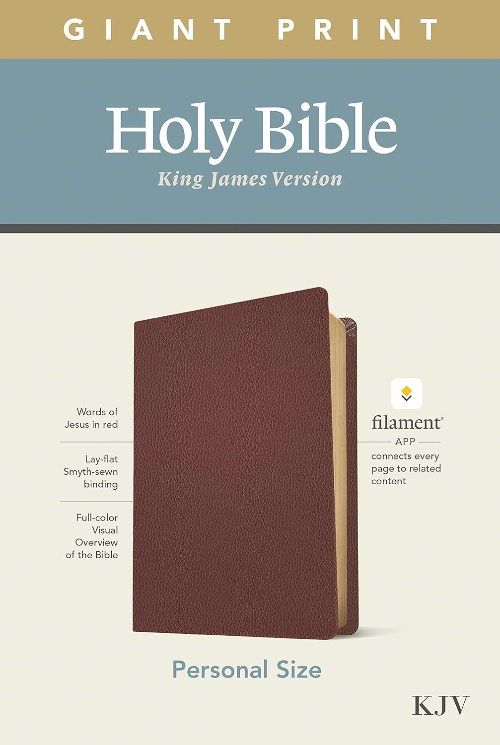 KJV Giant Print Bible Filament Edition
