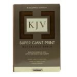 KJV Super Giant Print Reference Bible Index