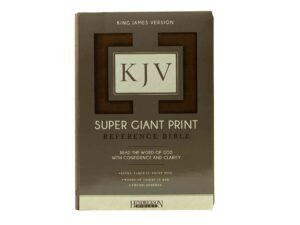 KJV Super Giant Print Reference Bible Index