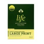 NLT Life Application Study Bible Large print