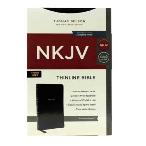NKJV Thinline Bible Comfort Print Indexed