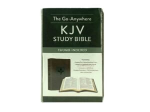KJV Study Bible, go anywhere indexed edition, ideal for study and reference