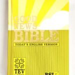 Good News Bible, Compact Hardbound Edition - Yellow