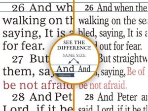 KJV, Pew Bible, Hardcover, Burgundy, Red Letter, Comfort Print: Holy Bible, King James Version Hardcover