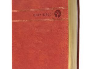 Men's Devotional Bible in Leathersoft Brown, NIV